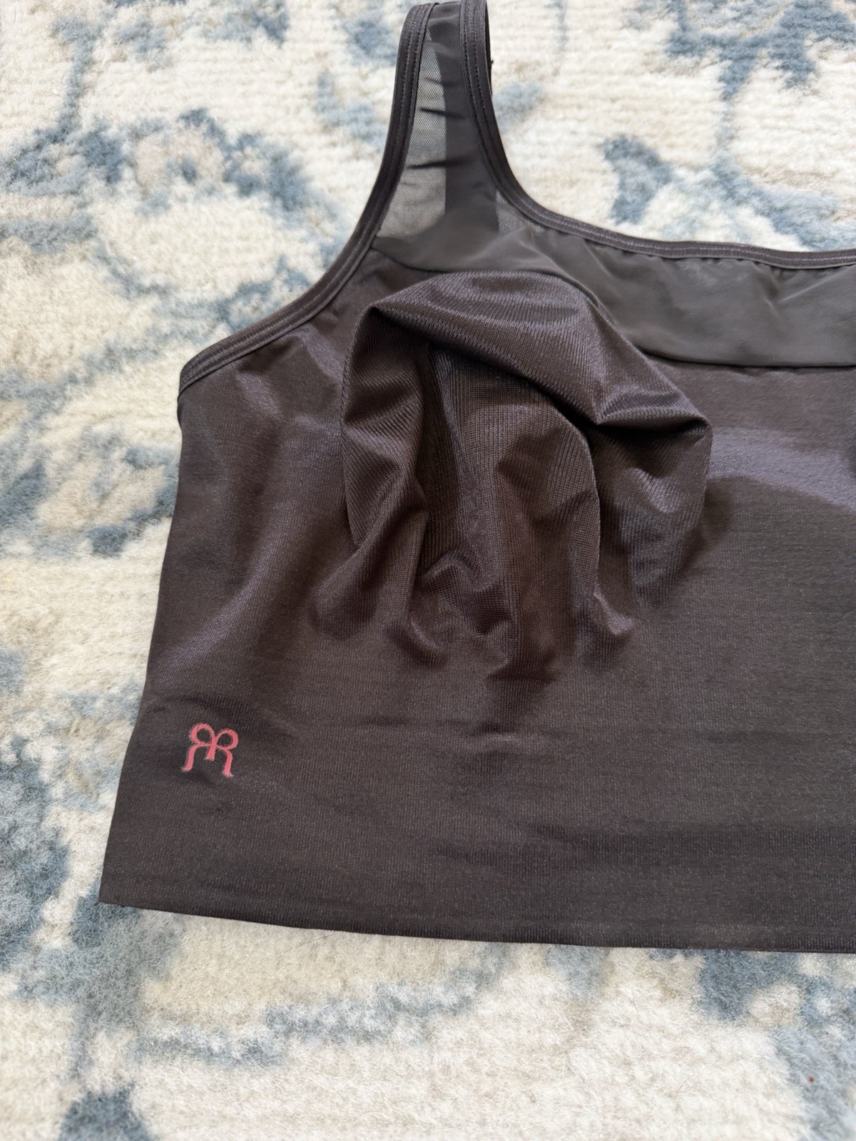Ruby Ribbon Demiette Bra 44 Black Seamless Shaping Support Style 3043