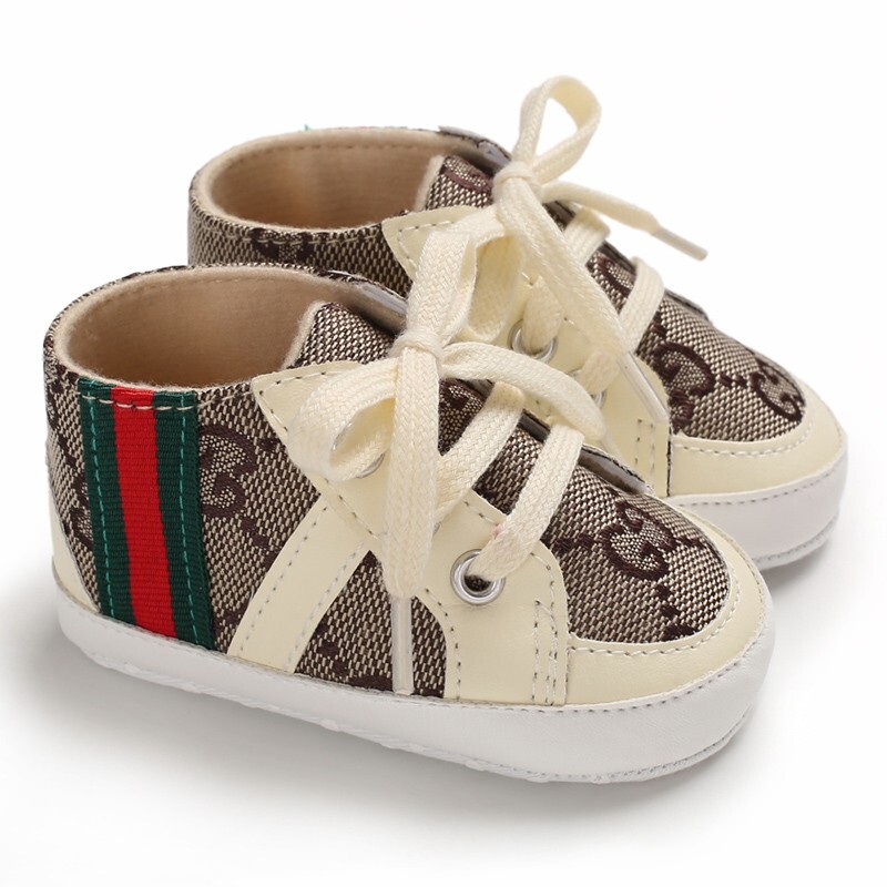 Baby Infant Classic Canvas Baby Shoes Boy Girl Soft Sole Size 1 & 3(0-18 Months)