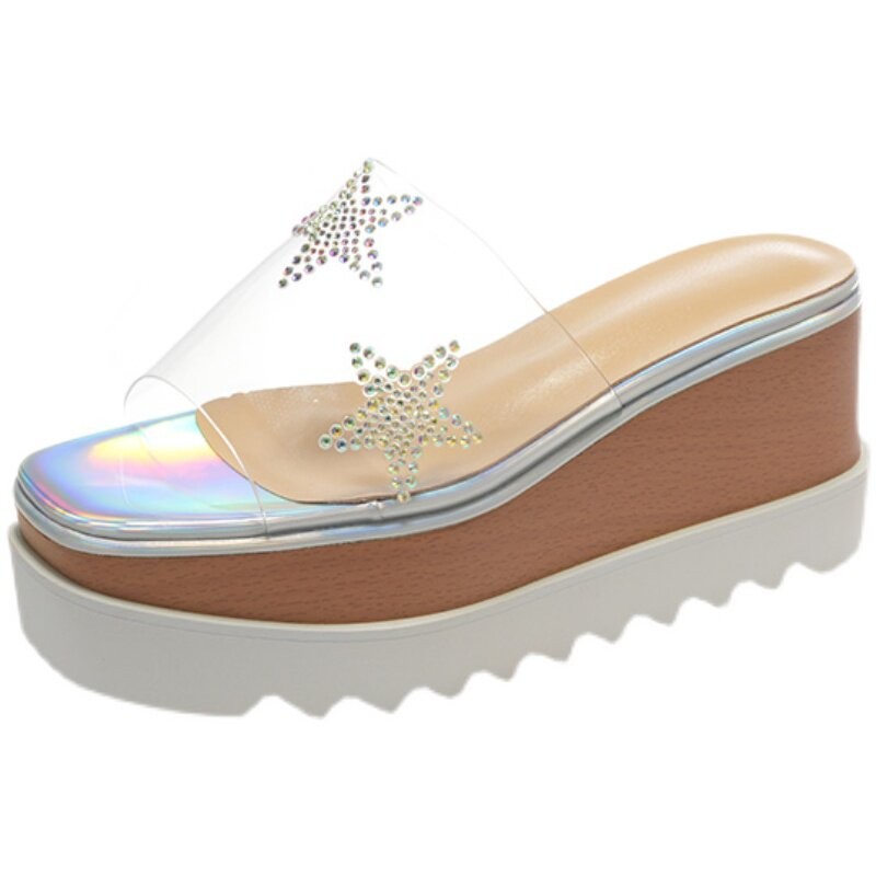 Stella McCartney Platform Shoes Height Increasing Slippers, Sandals Women