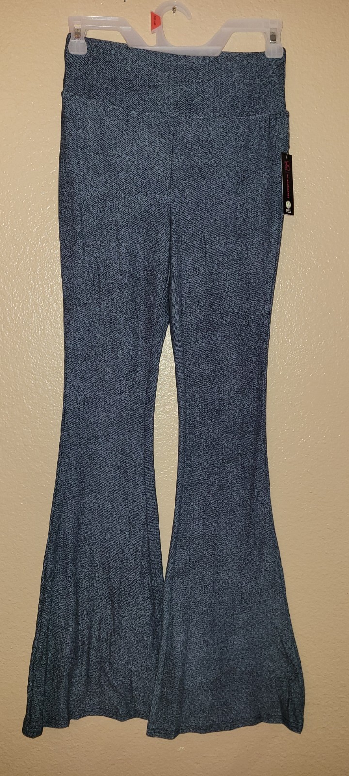 No Boundaries Flare Pants, NOBO knit Flare Pant Multicolor, Small to 3X