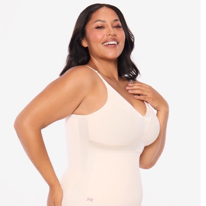 NEW- Ruby Ribbon Athena Cami Womens Size 46 Pale Nude Shapewear Tank