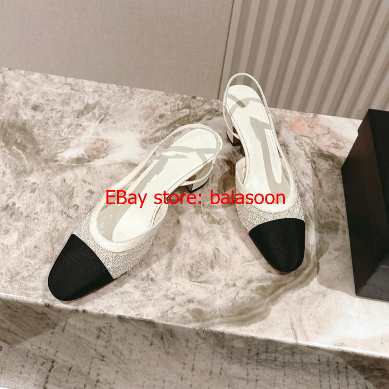 half-Baotou strap sandals high-heeled Mary Jane color matching thick heel sandal