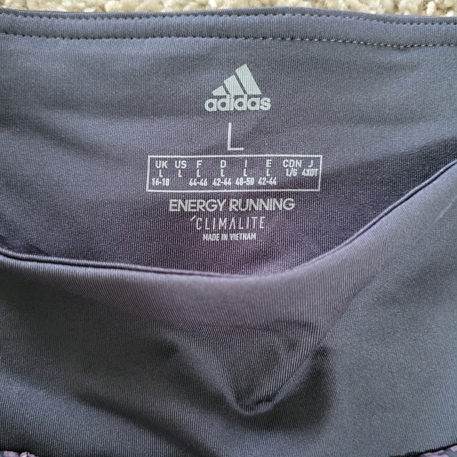 Womens Running Shorts Nike Adidas Reebok Size Large Lot Of 9 Assorted Colors