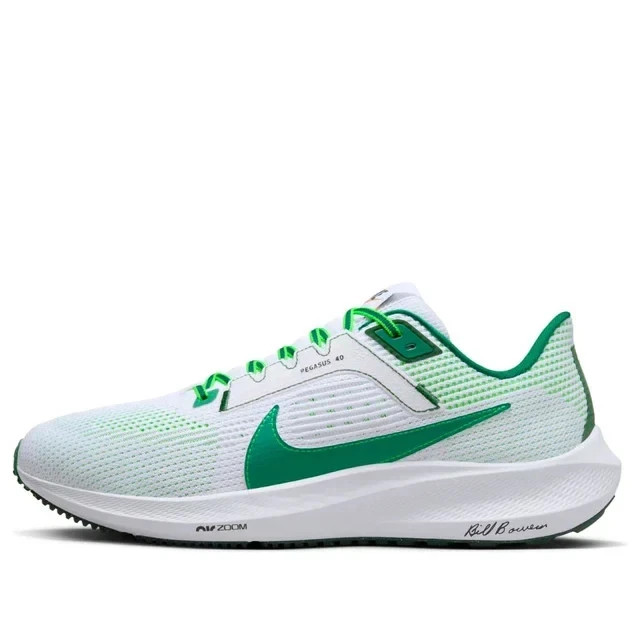 New Nike Pegasus 40 Premium Bill Bowerman White Green FJ0329-100 Men Size 8/8.5