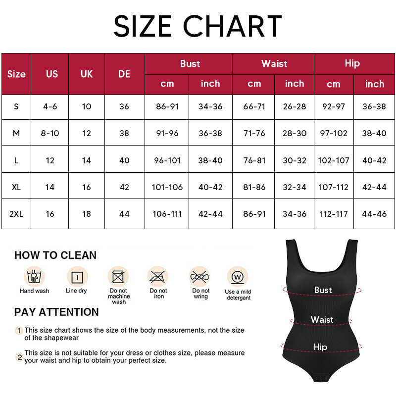 Women Slimming Bodysuits Shapewear Tummy Control Compression Full Body Shaper US