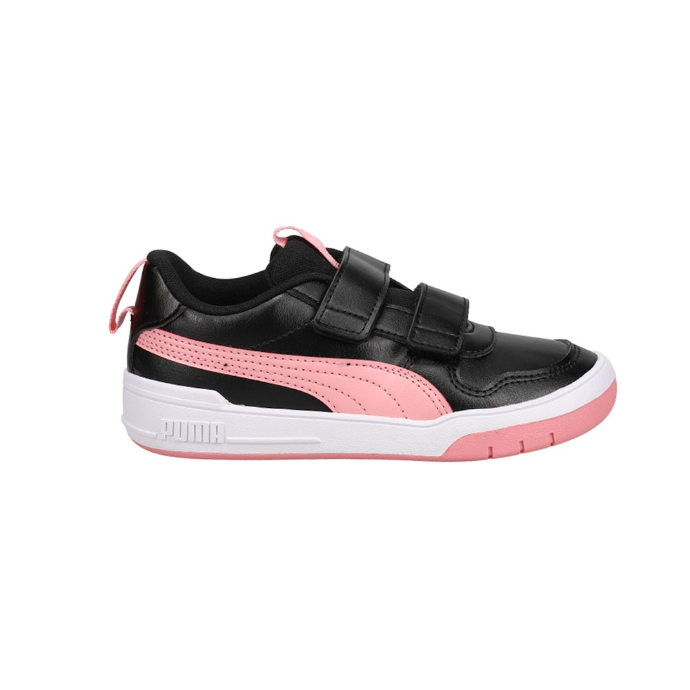 PUMA Multiflex Synthetic Slip On Toddler Girls Black, Pink Sneakers Casual Shoe