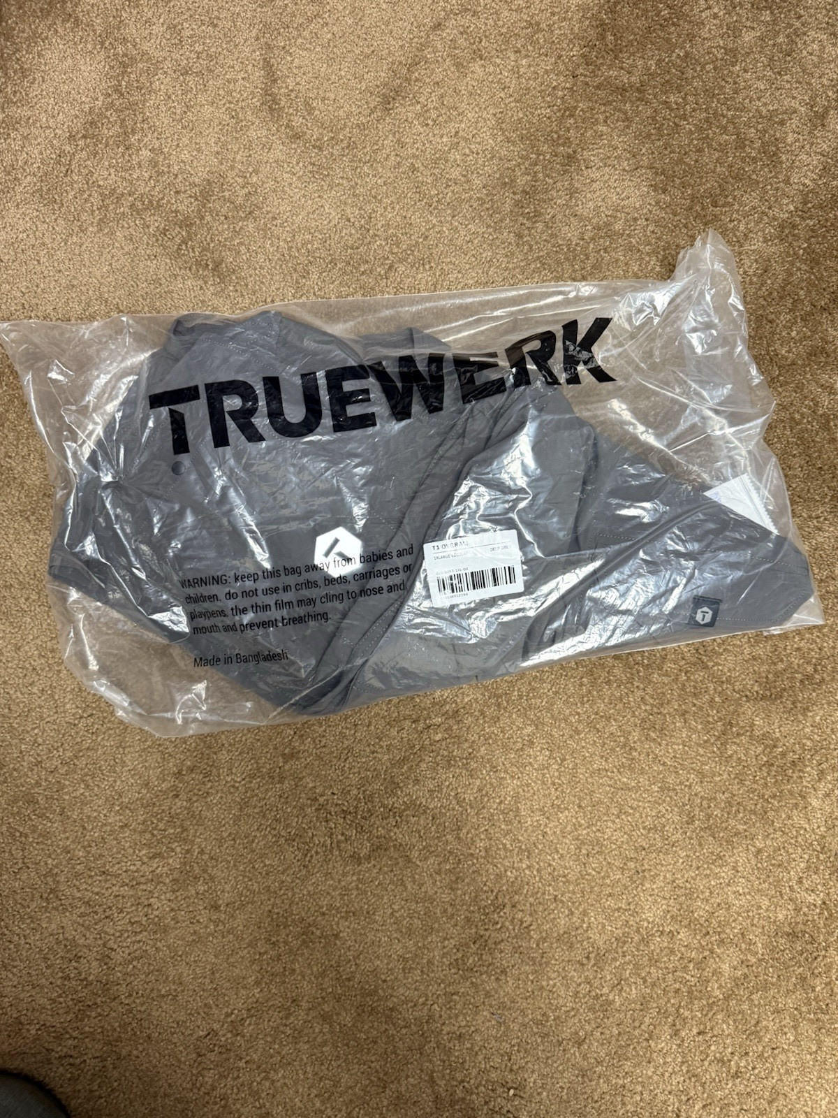 Truewerk Men’s Workwear Pants 1XL Regular Gray New with Tags