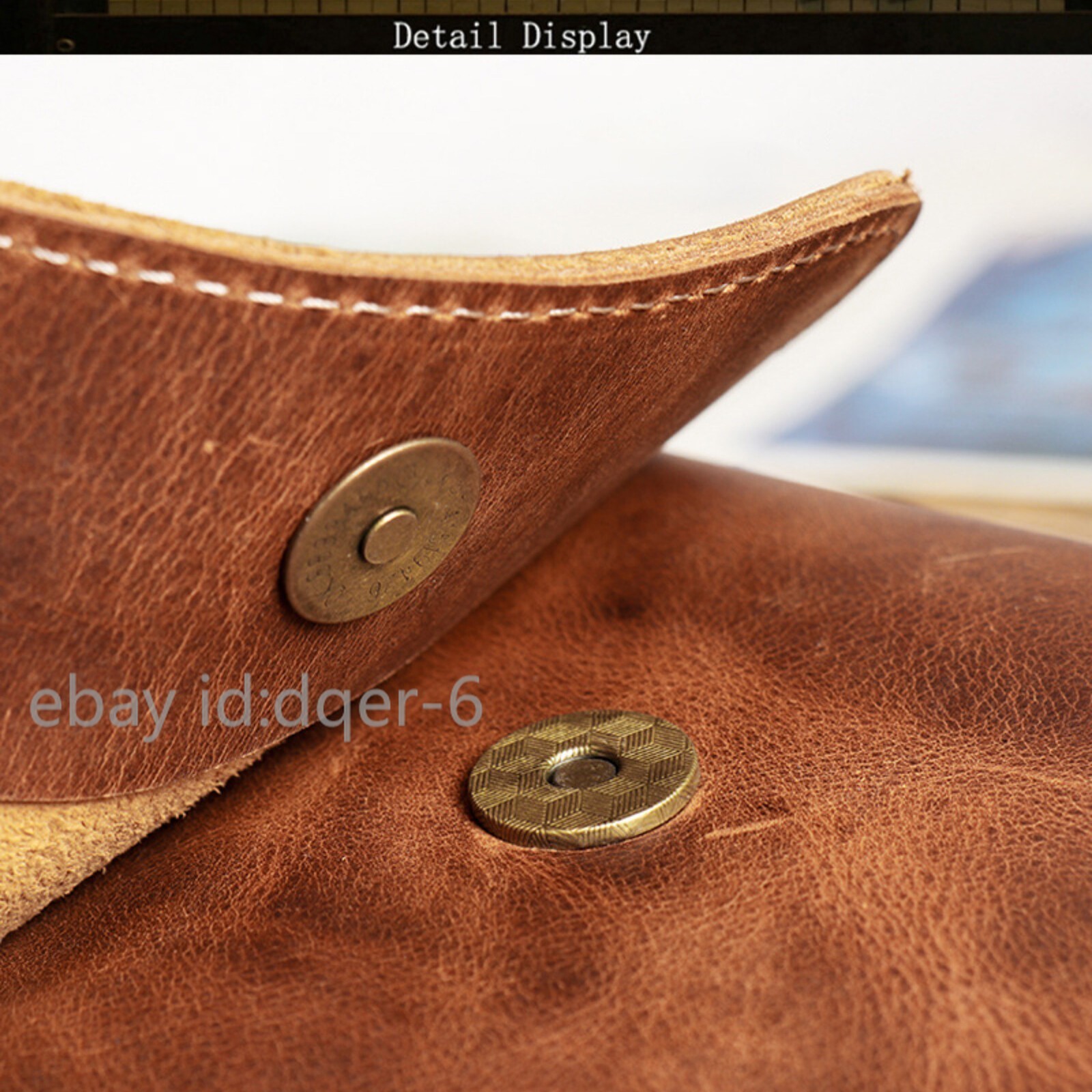 Mens Leather Shoulder Bag Small Crossbody Pouch Vintage Phone Wallet Carrier
