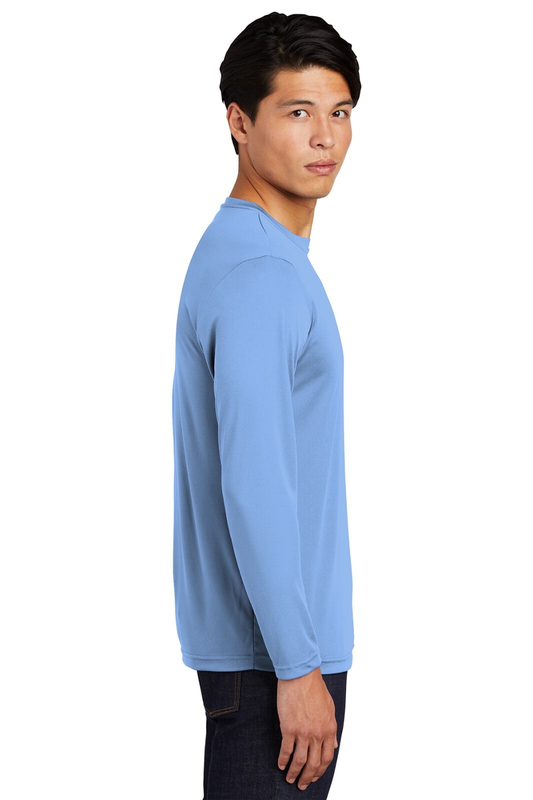 Sport-Tek ST350LS Mens Long Sleeve Dri-Fit Moisture Wicking Competitor T-Shirt
