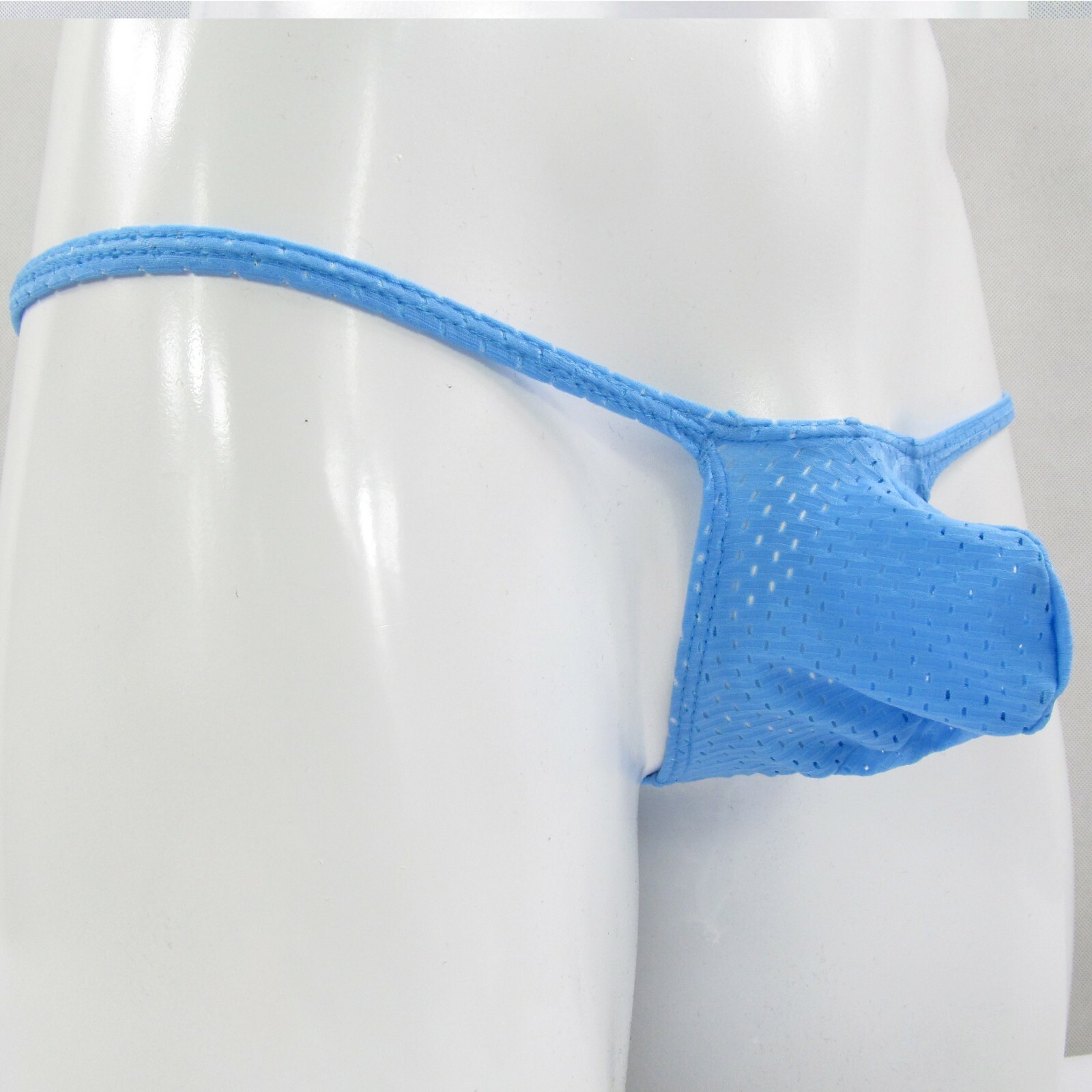 K403 E Hot Mens String Thong Bulge Pouch eyelet Grape Smugglers Underwear