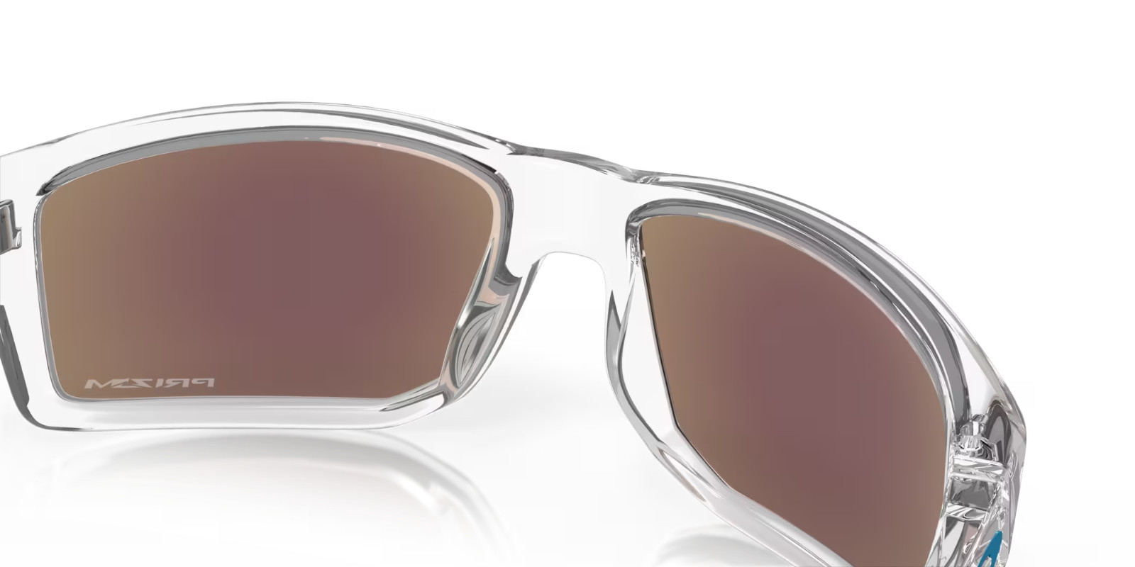 Oakley Sunglasses Gibston OO9449-0460 Polished Clear Frame / PRIZM Sapphire Lens