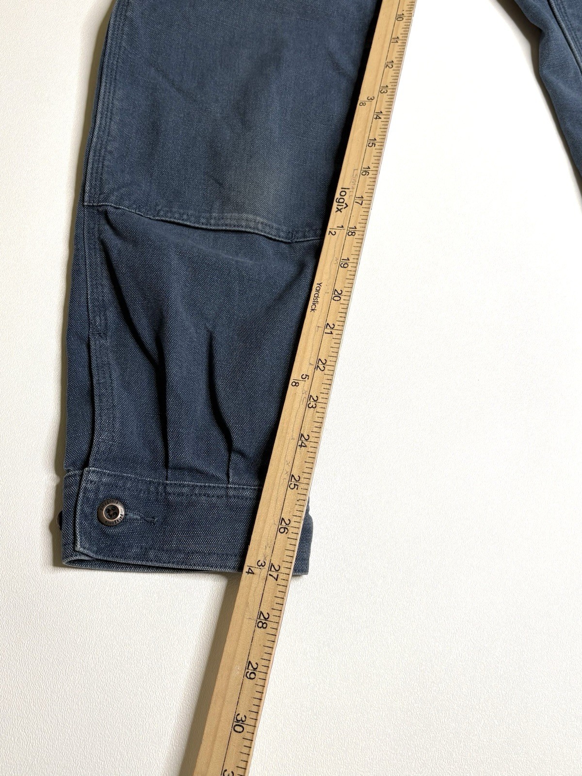Patagonia All Seasons Double Knee Carpenter Hemp Blend Pants Womens 4 Blue