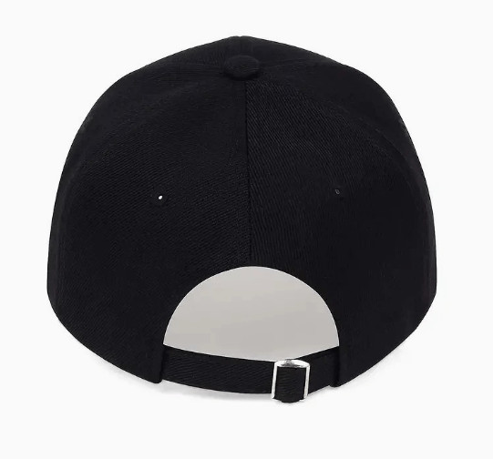 2-Pack Black Embroidered US Flag Low Profile Baseball Caps, Adjustable