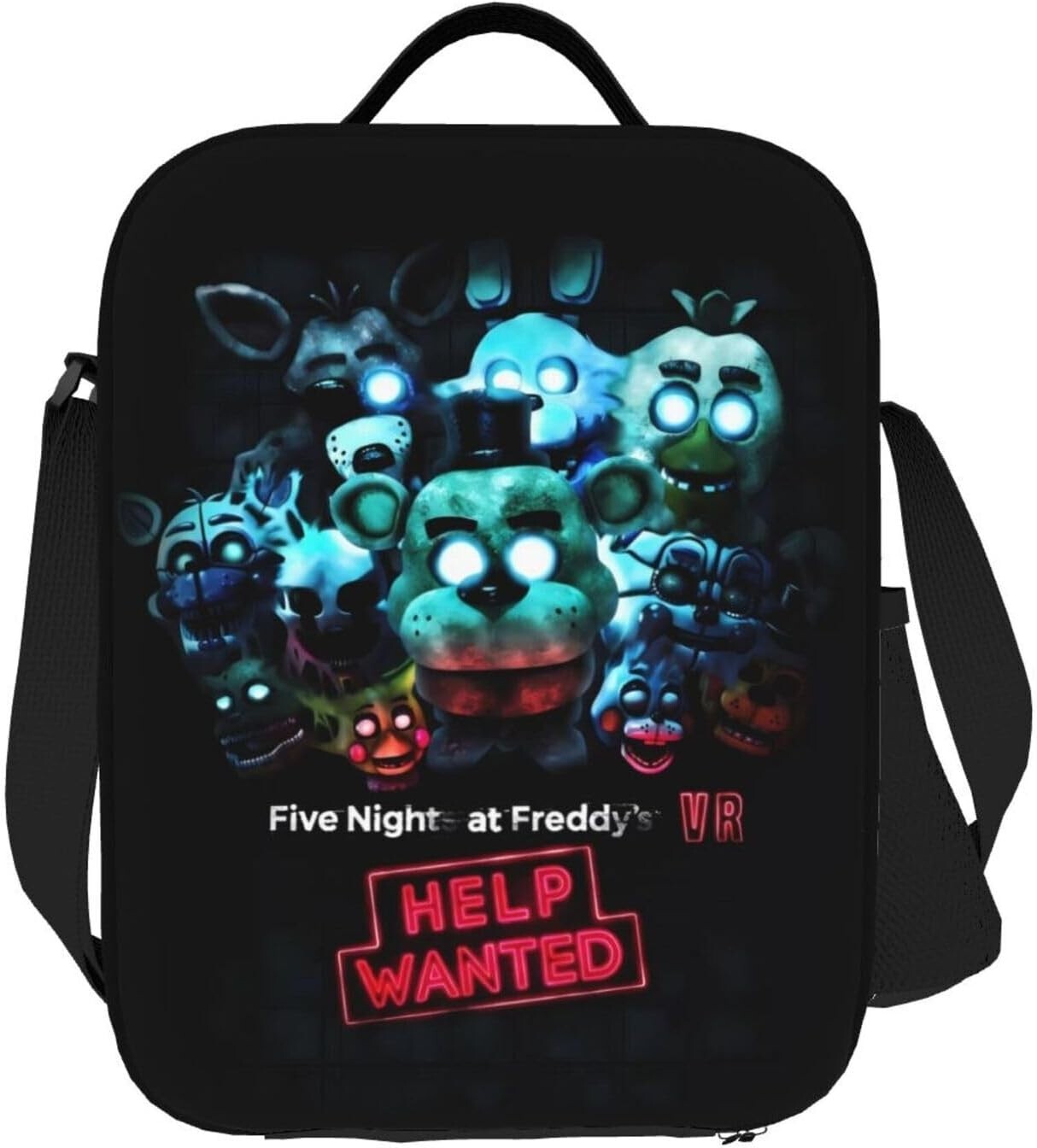 Horror Five Nights At Game Freddy’S Backpack Lunch Bag Pencil Bag Cartoon