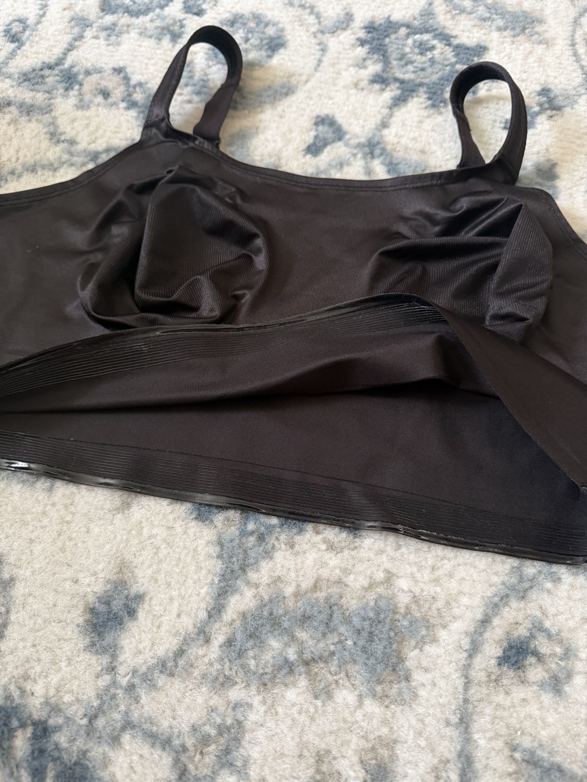 Ruby Ribbon Original Demiette Bra Black Seamless Support Size 44 Style 3029