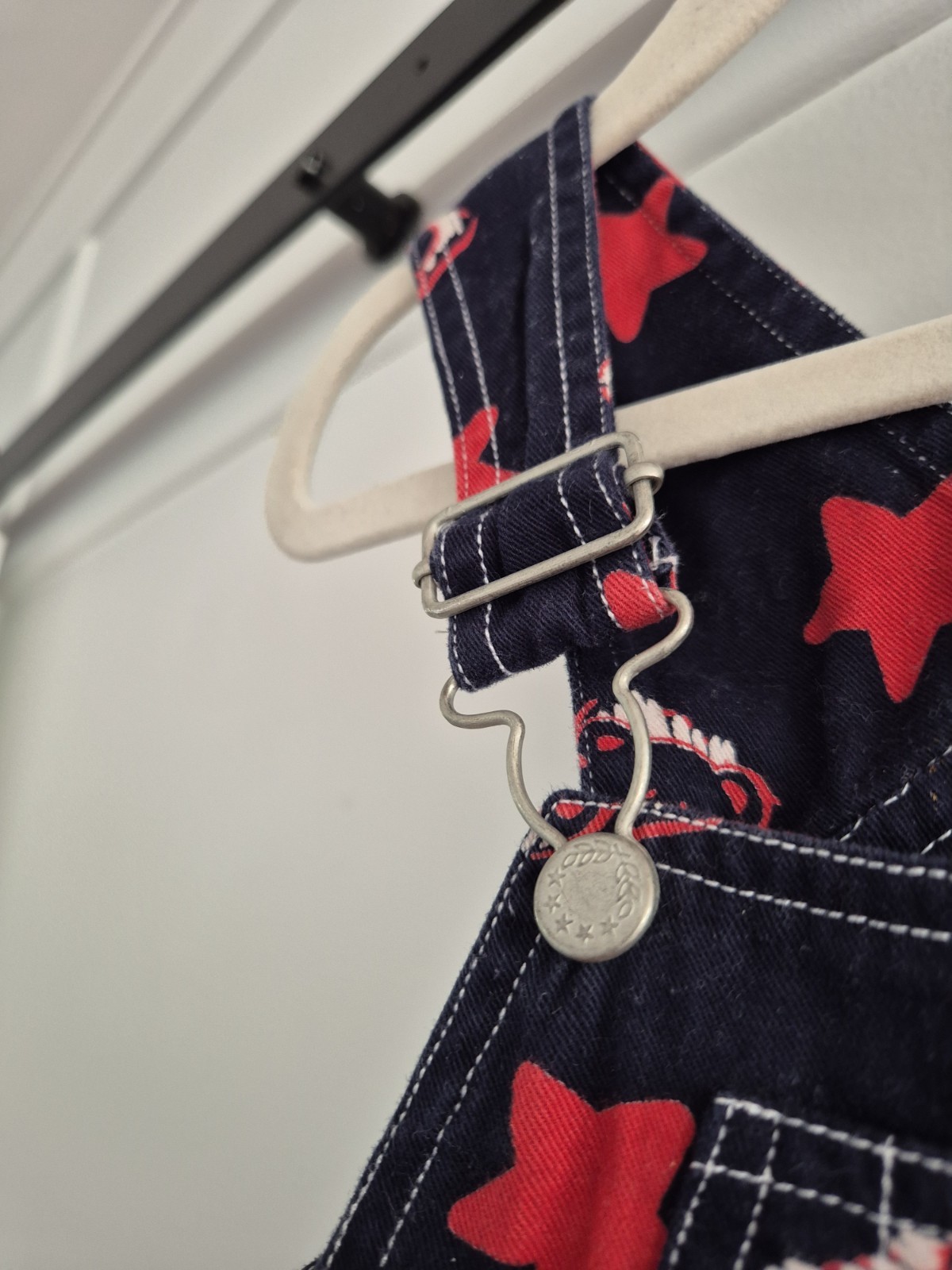 Vintage Ladybird Shortalls