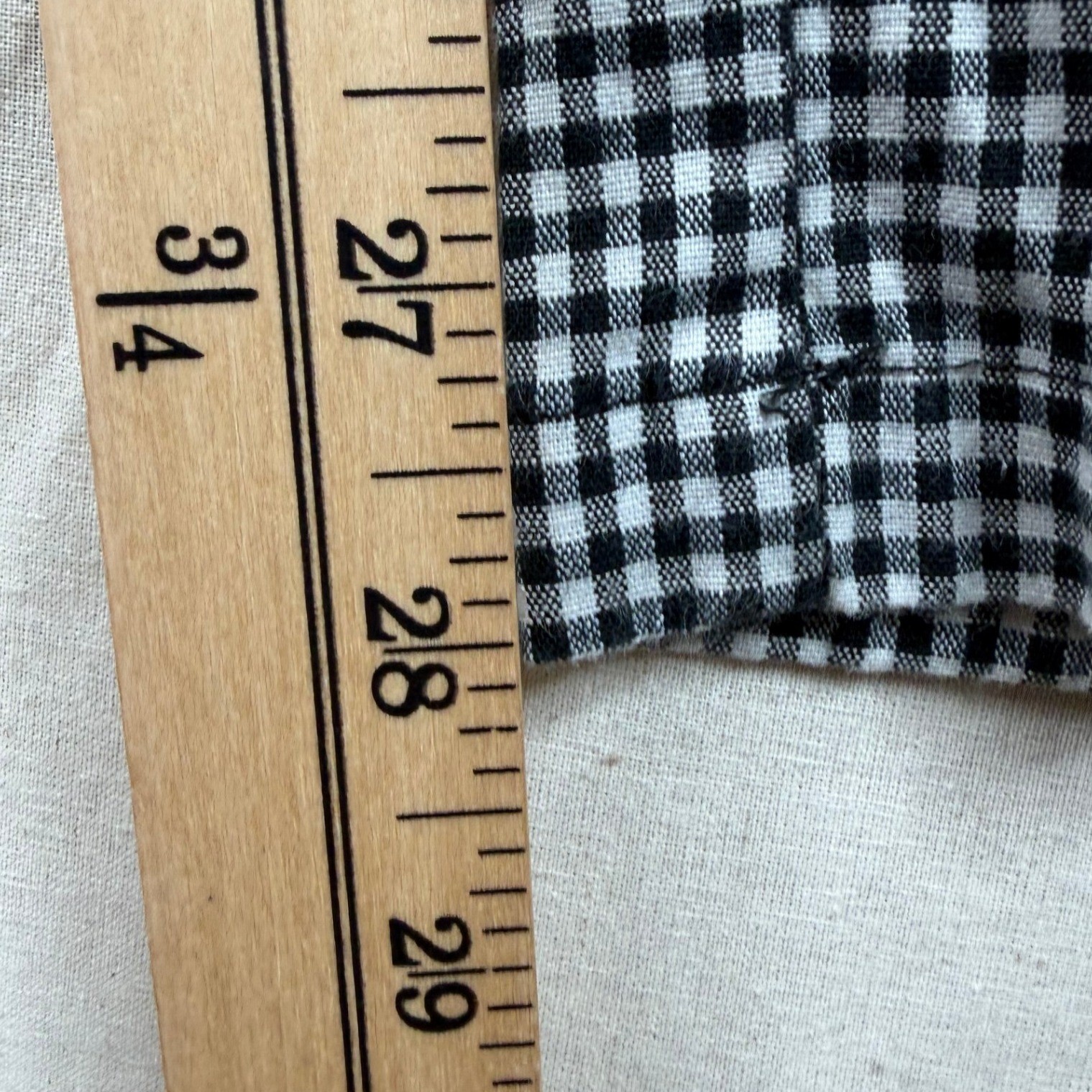 Urban Outfitters Checkered Elastic Waist Pants size Small Black/White