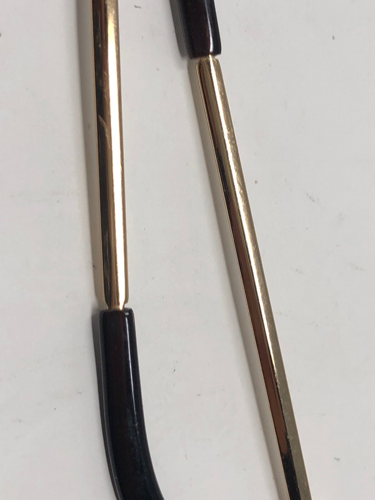 Authentic Temple Replacement PARTS Ray Ban RB3449 001/13 Gold QP62