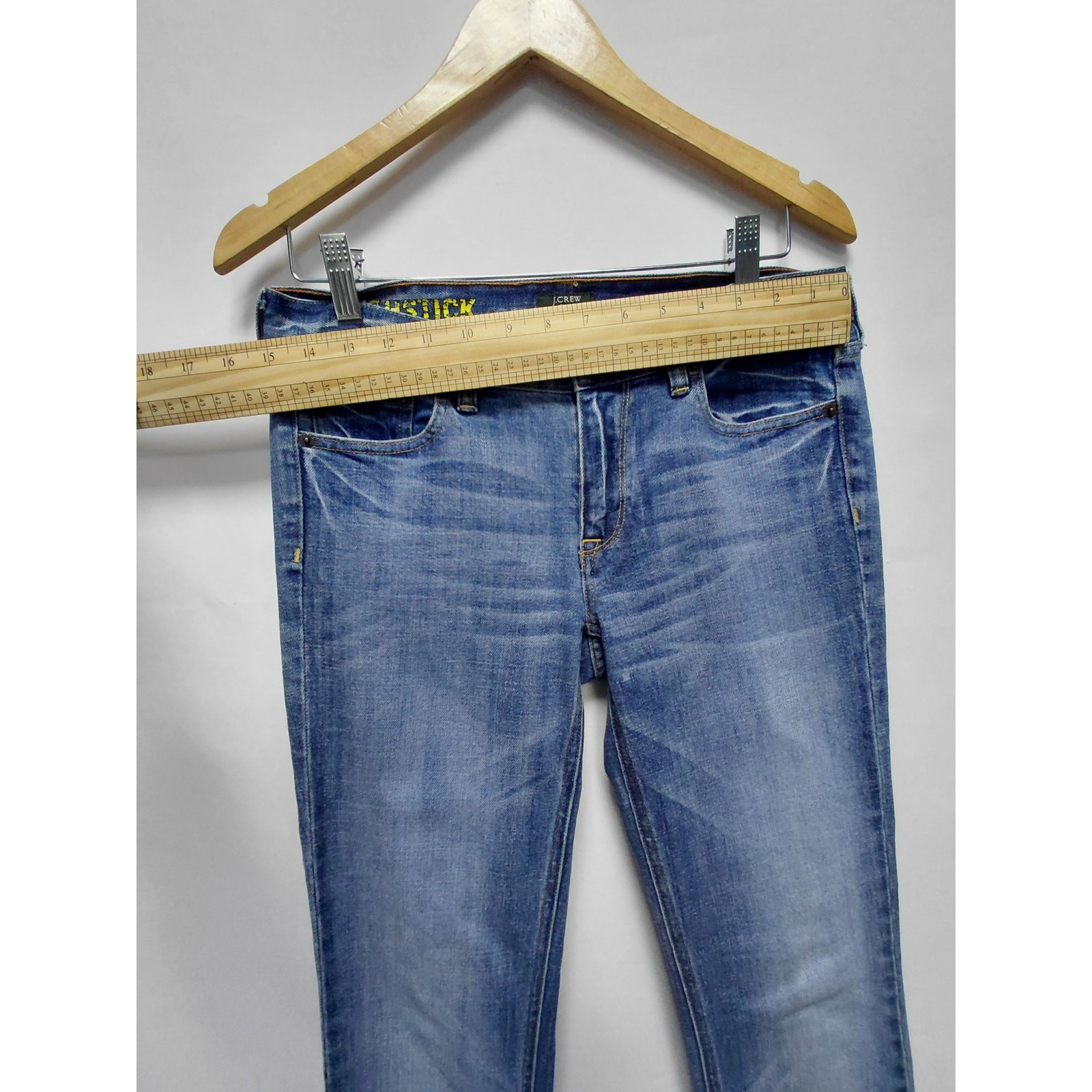 J.Crew Stretch Blue Jeans Mid (10-12 in) Regular Denim Women Size 29