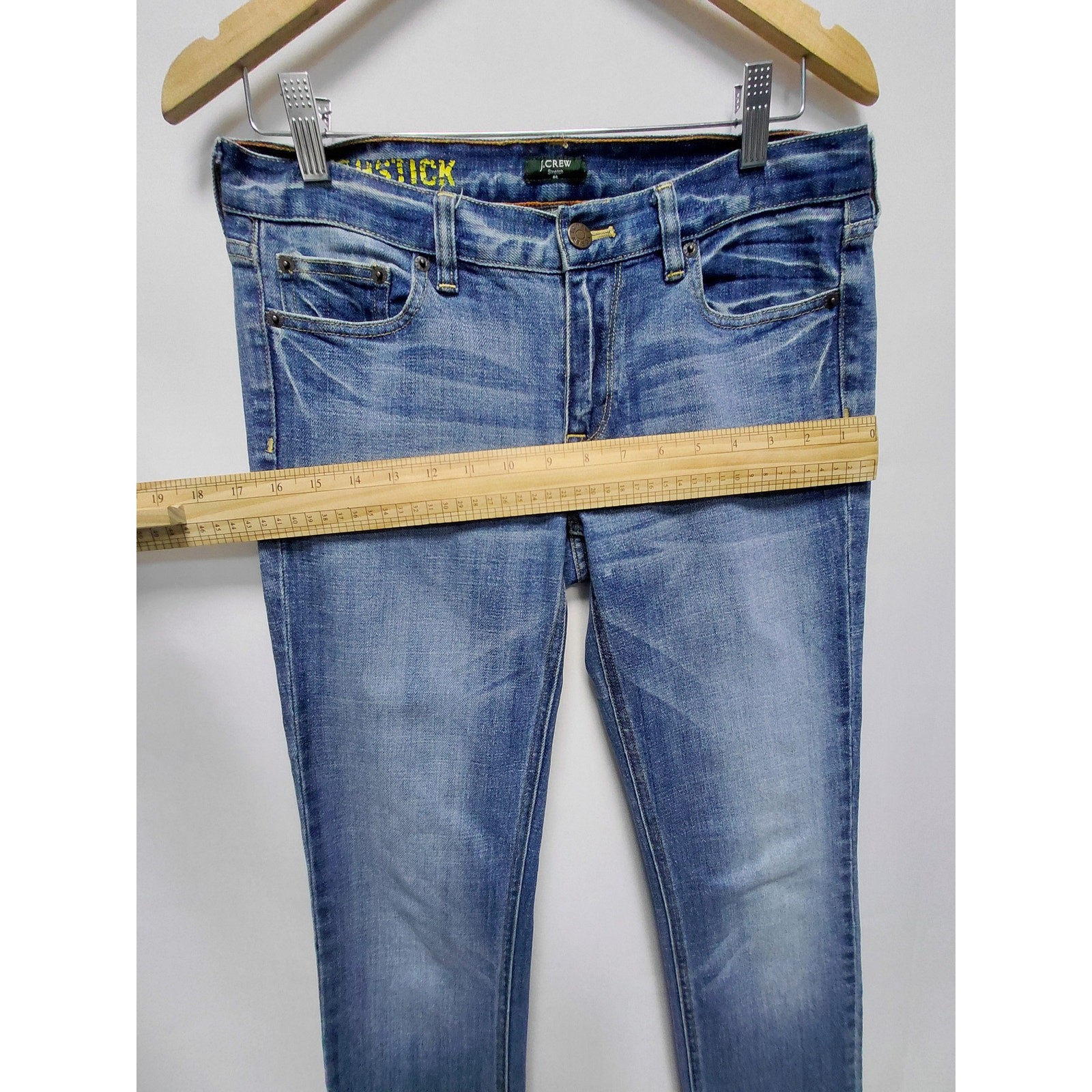 J.Crew Stretch Blue Jeans Mid (10-12 in) Regular Denim Women Size 29