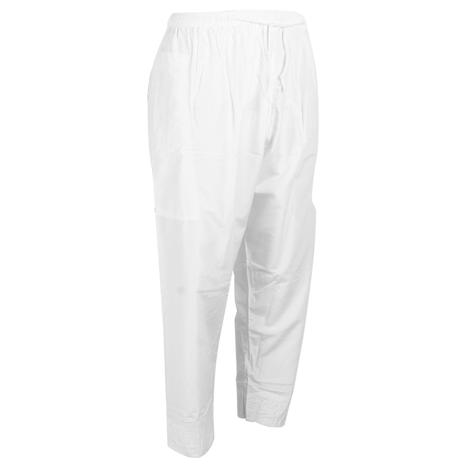 Men Muslim Pants Polyester Cotton LooseStyle With Waist Elastic Band Afghan