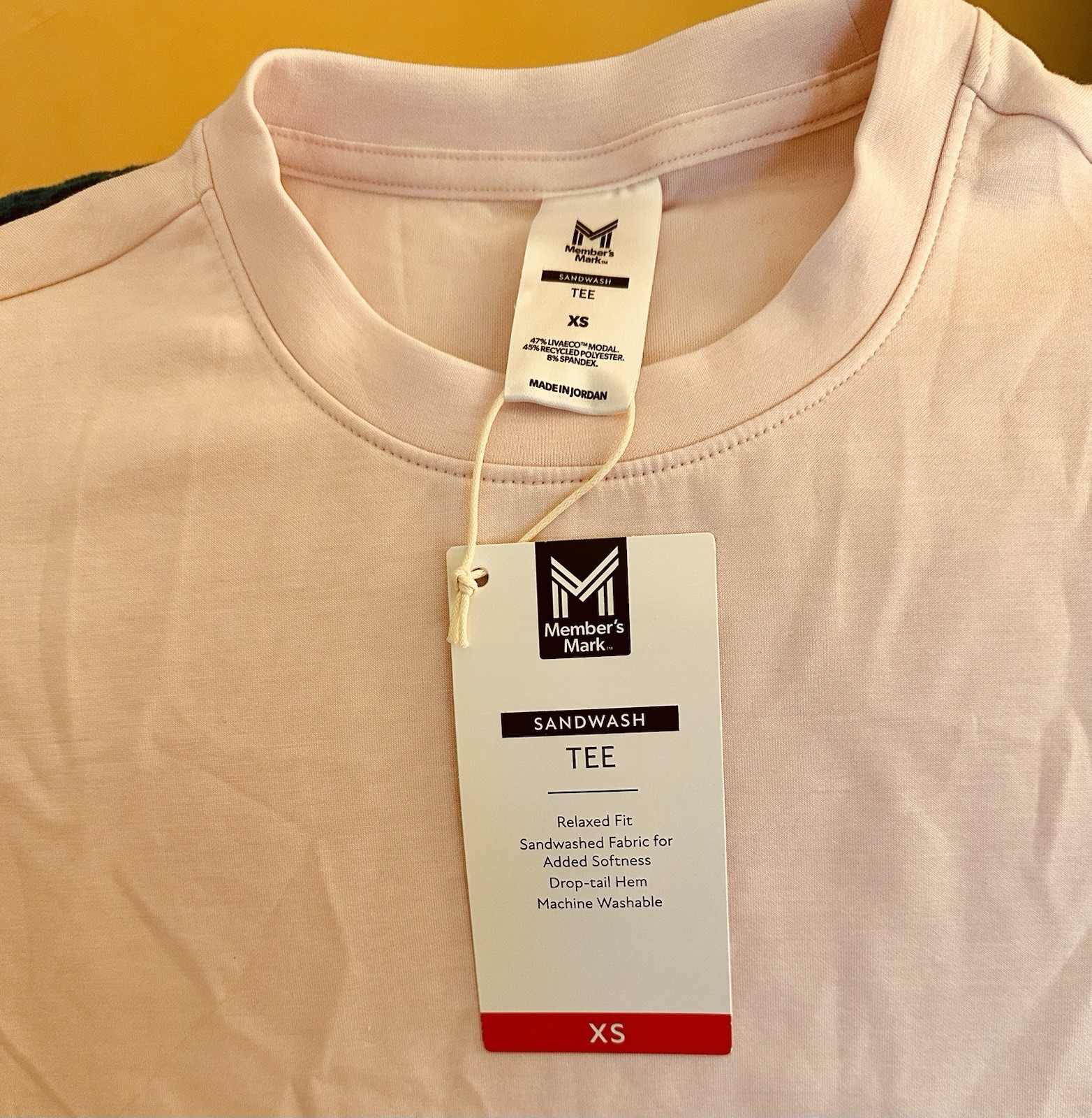 Member’s Mark women’s relaxed fit sandwash tee – see various sizes + colors