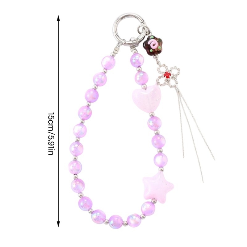 Phone Chain Strap Bracelet Pendant Cellphone Lanyard for Friend Family Coworkers