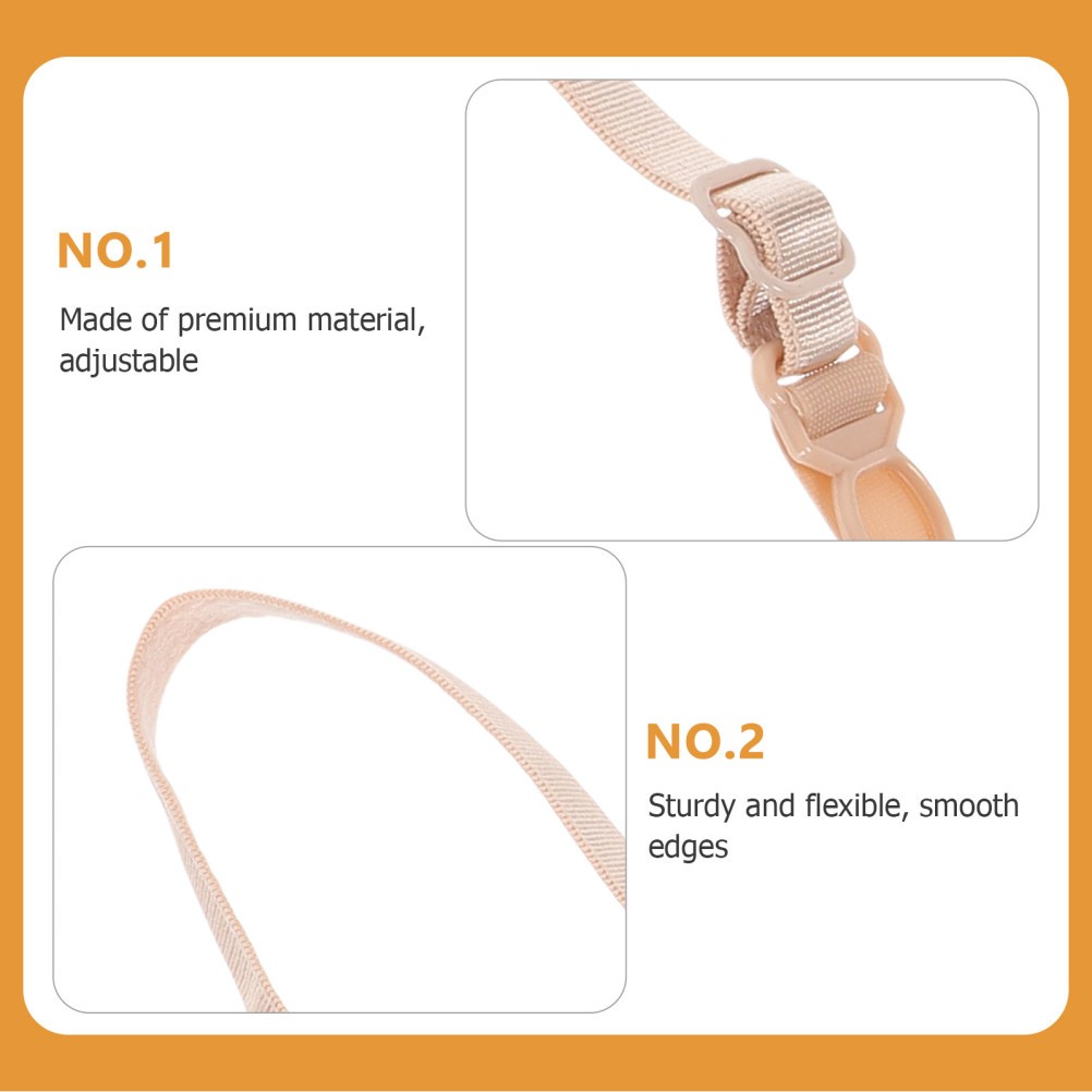 6 Pcs/Set Anti-slip Buckle Bra Shoulder Strap Clip Holders