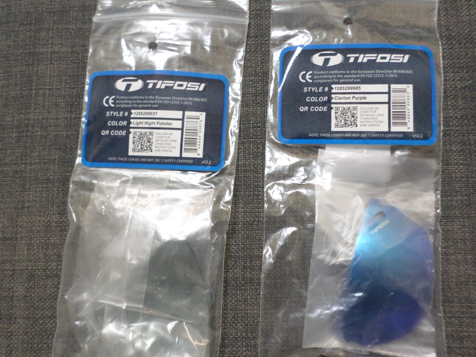 Tifosi Wasp Replacement Parts Lot – Lenses – Bulk Bundle