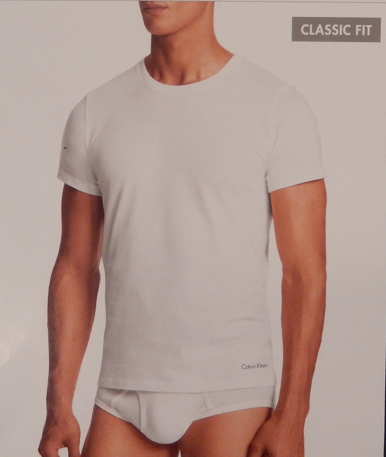 1 CALVIN KLEIN COTTON BLACK GRAY WHITE CREW NECK T-SHIRT UNDERSHIRT S M L XL XXL