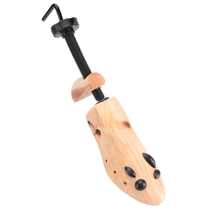 2-Way Wooden Adjustable Shoe Stretcher Expander Men Women Boot Size US 9-13