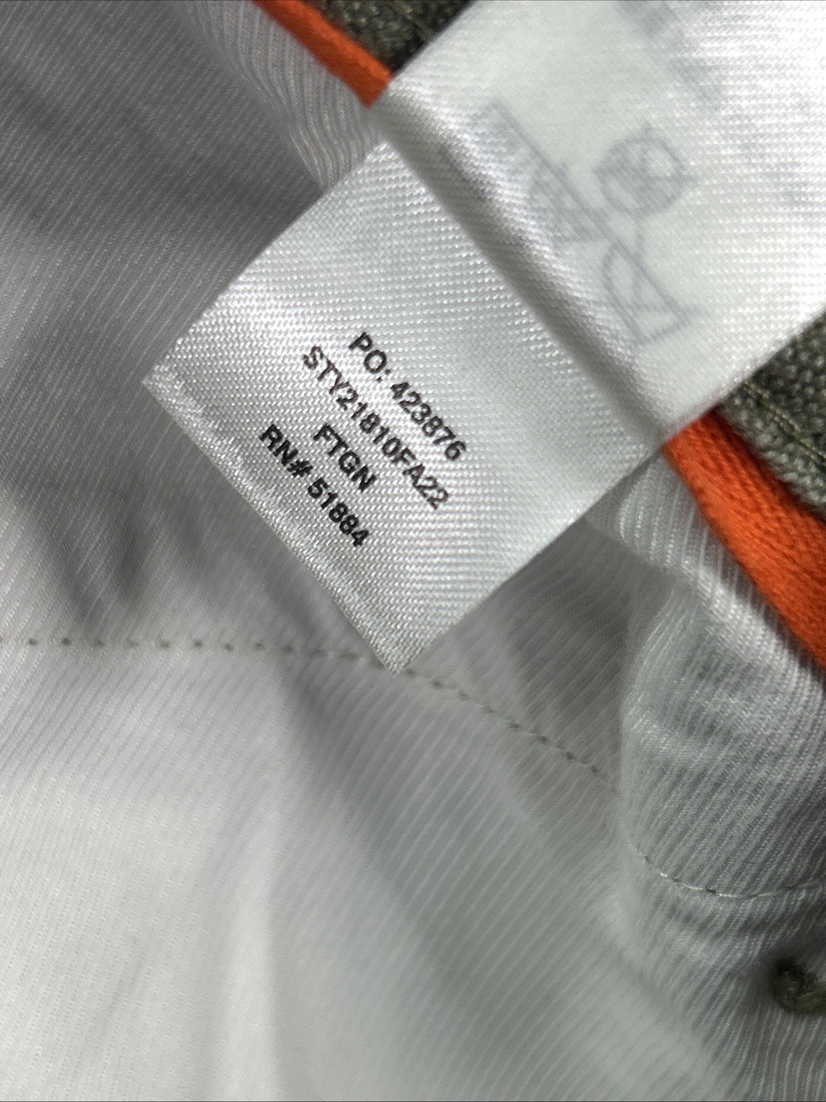 Patagonia Sz 8 All Seasons Hemp Canvas Double Knee Carpenter Pant Fatigue Green