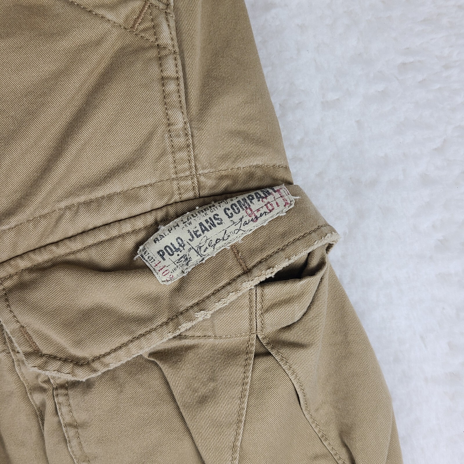 Polo Jeans Company Ralph LaurenPants Mens 31×32 Snap Military 1967 Vintage 31×30