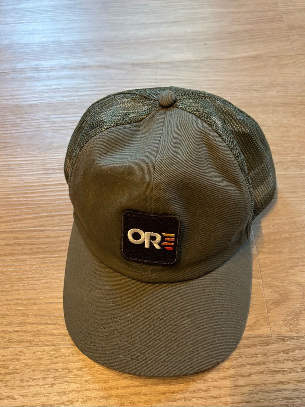 Outdoor Research Quadrise Trucker Lo Pro Cap Green Adjustable