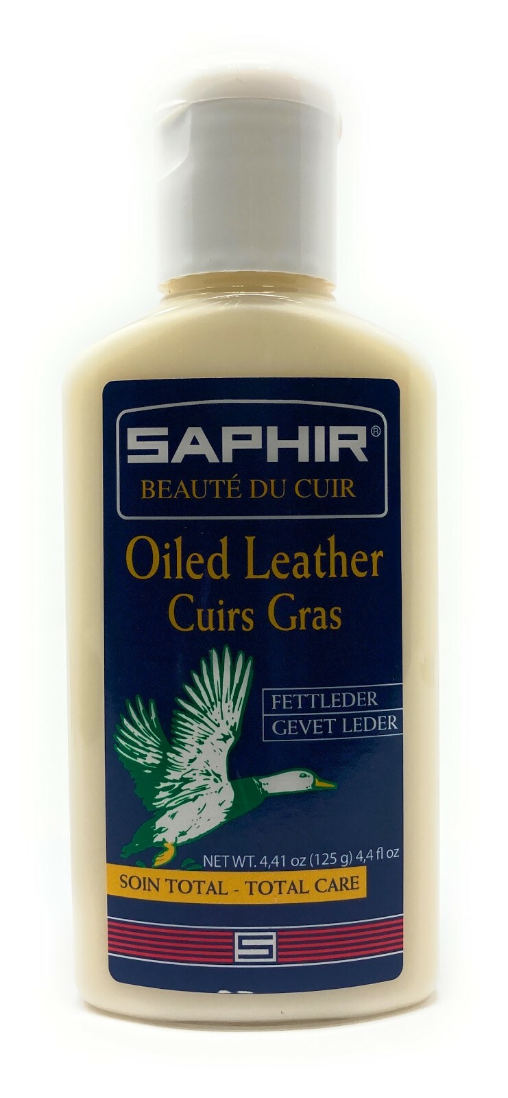 Neutral – Saphir Cream Greasy Leather 125ml Bottle – For Oiled Leather