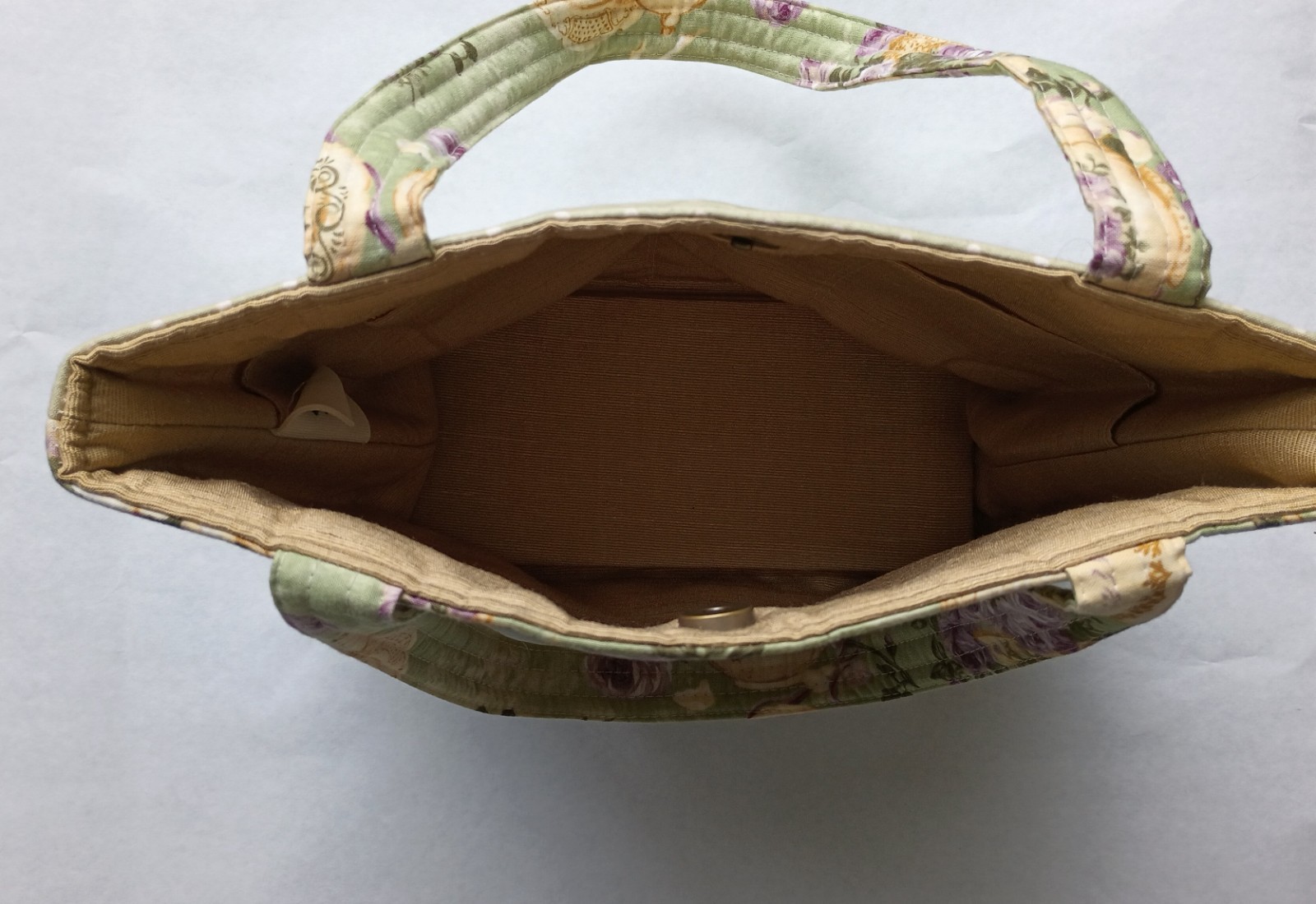 EFY Ladies Floral Cloth Handbag