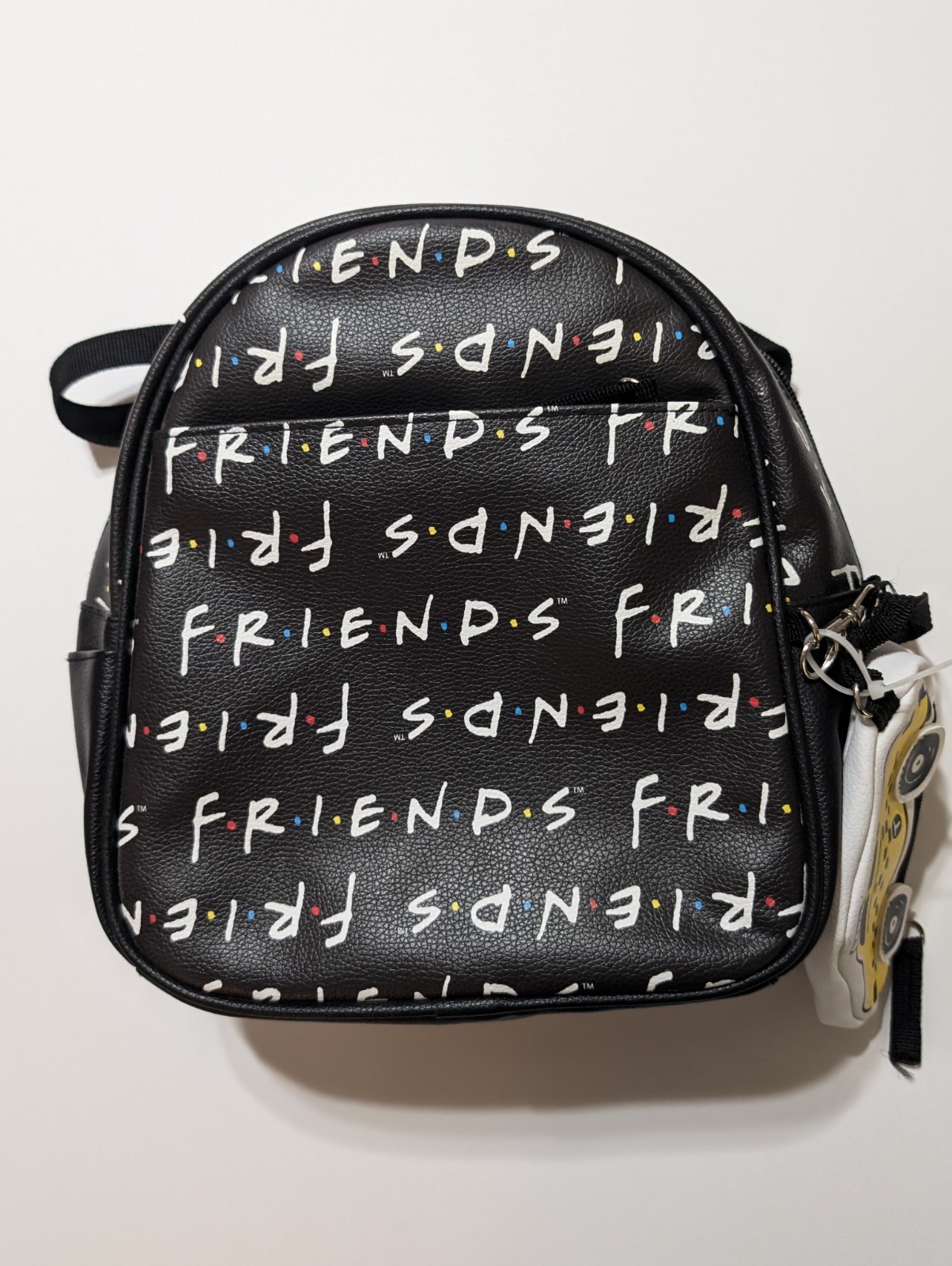 NWT Friends TV Show Mini Backpack Book Bag With Taxi Coin Purse