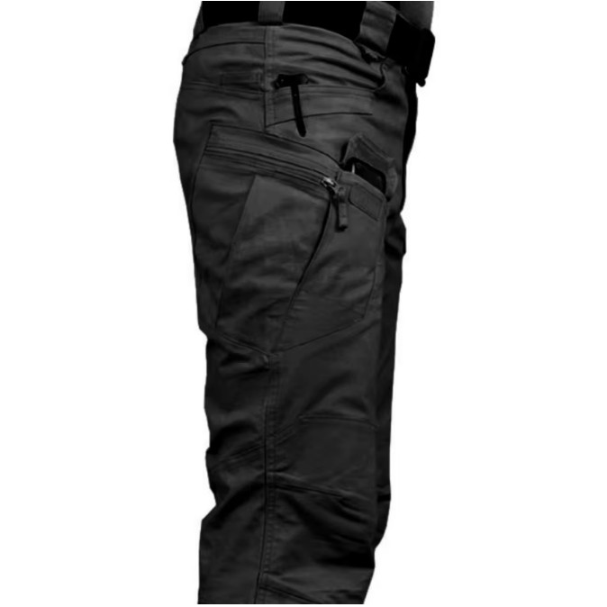Mens Cargo Pants Work Combat Pants Outdoor Hiking Waterproof Trousers Tactical