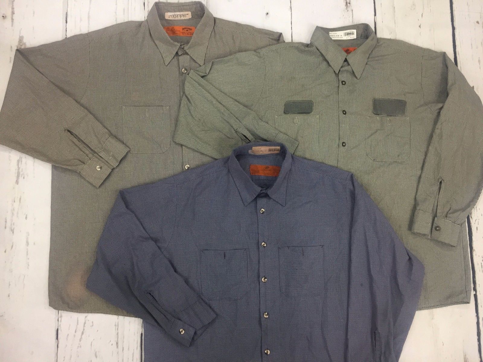 Long Sleeve Shirts Men’s Work Uniform 12PACK- Free Shipping .