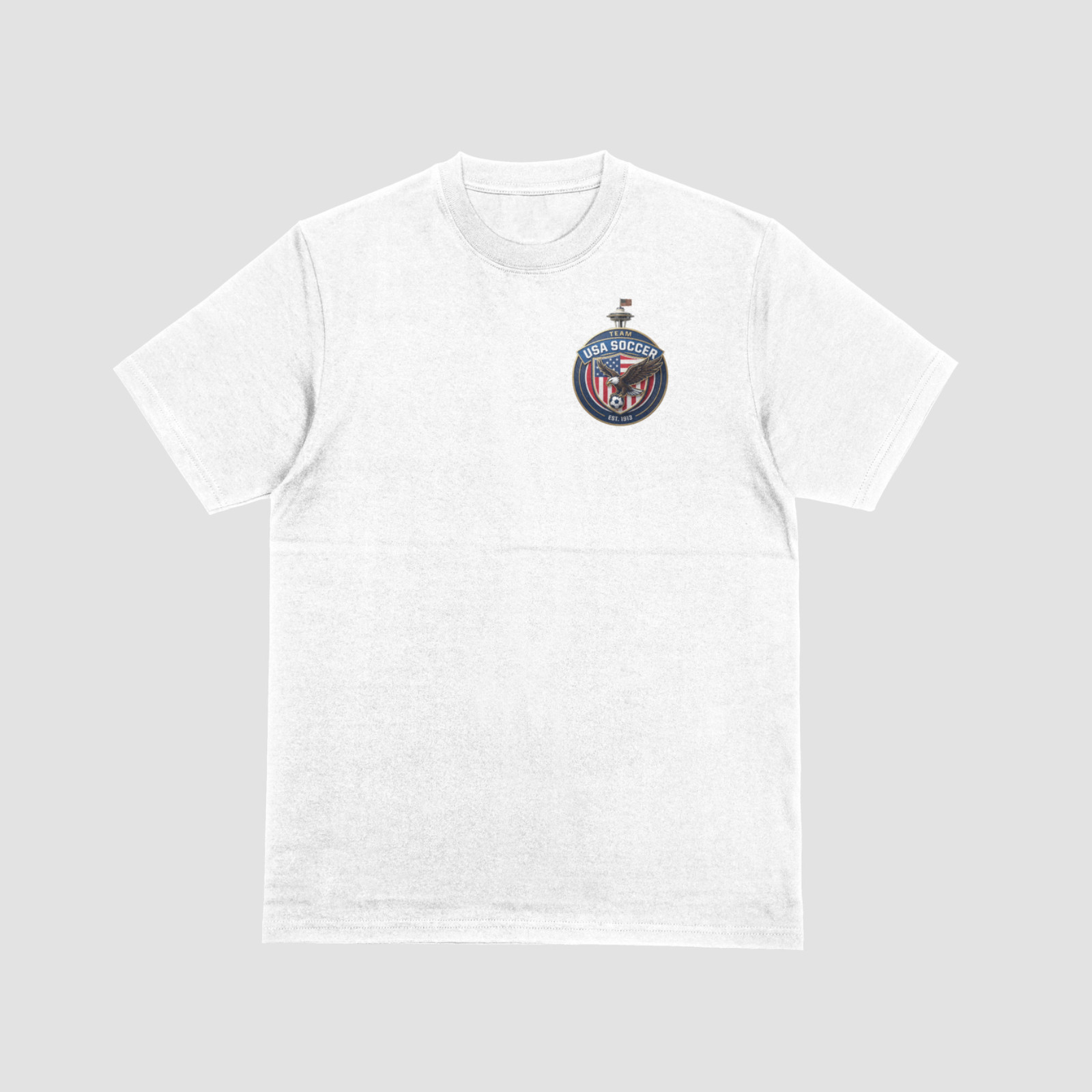 Graphic t shirts with customized team USA logo limited soccer fan edition