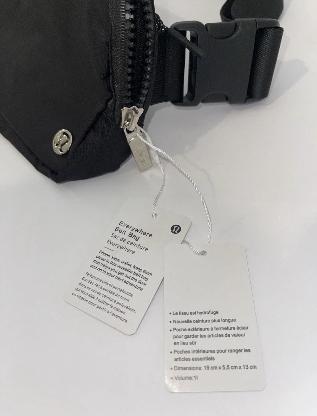 Lululemon Everywhere Cross Body Bag – Unisex Black 1L – NWT