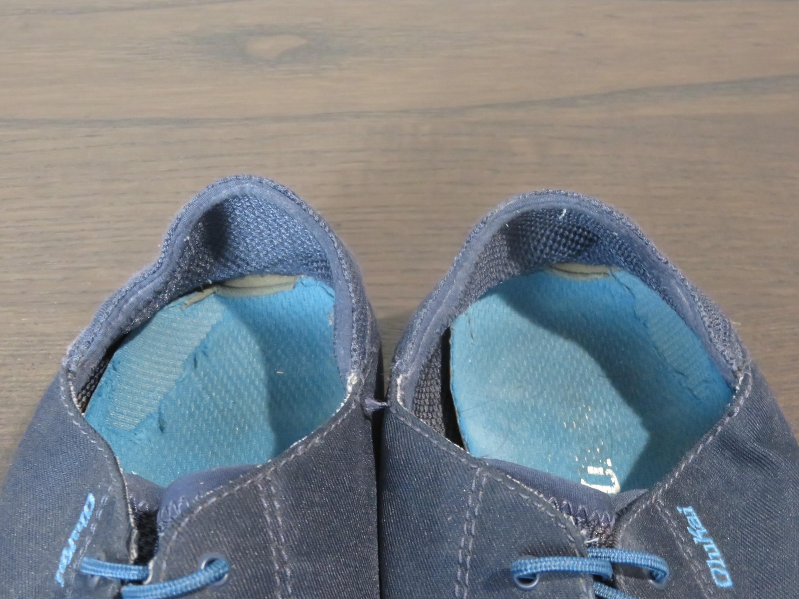 OluKai Nohea Moku Shoes Mens Size 9.5 Blue Mesh Boat Sneaker Casual 10283-TFTT