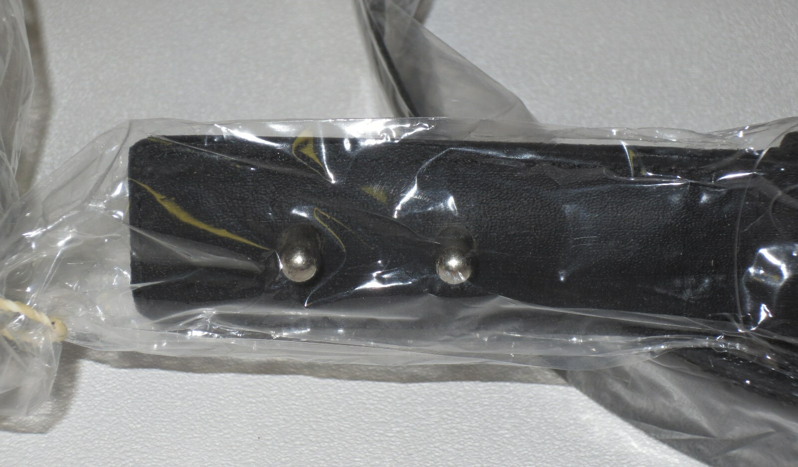 NEW SNAP ON GENUINE Mechanics No-Scratch Black Leather Work Belt w/Tags 30 to 48