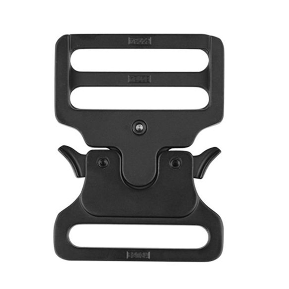 Tactical Quick Release Buckle Black for 50-52mm Webbing, Heavy Duty Belt Buckle