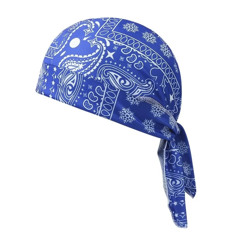 Elastic Motorcycle Wrap Biker Du Bandana Paisley Doo Rag Head Skull Cap Durag