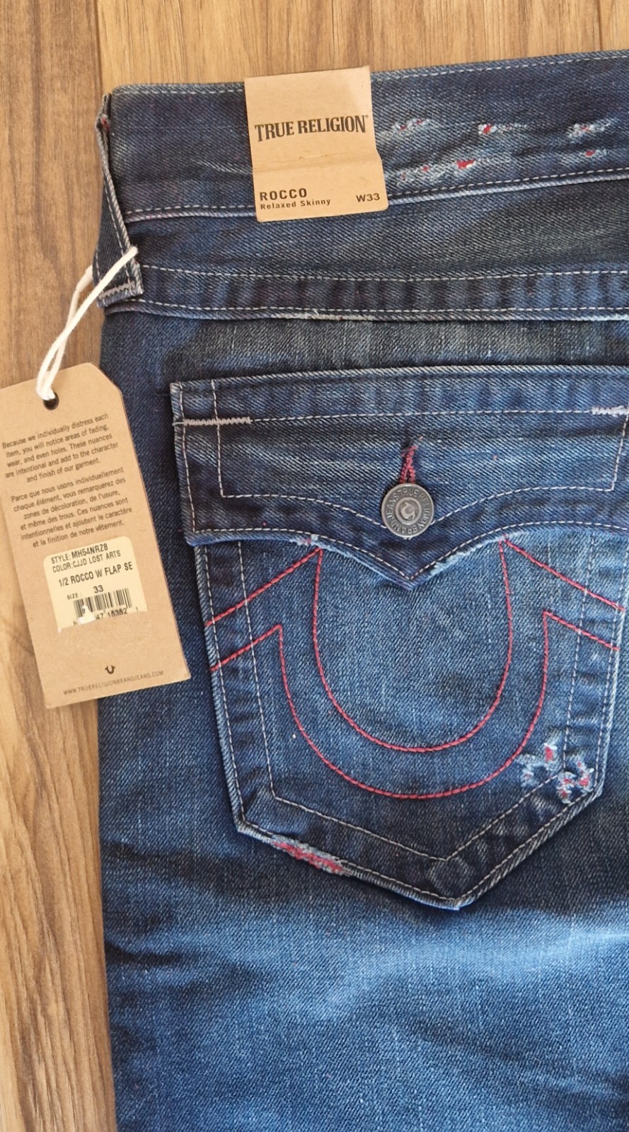 True Religion Mens Jeans Skinny Relaxed Fit Denim Trouser BRAND NEW