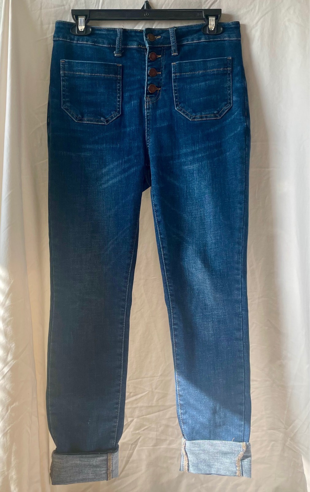 Judy Blue Women’s Skinny Jeans in Mid Blue Wash Size 9/29