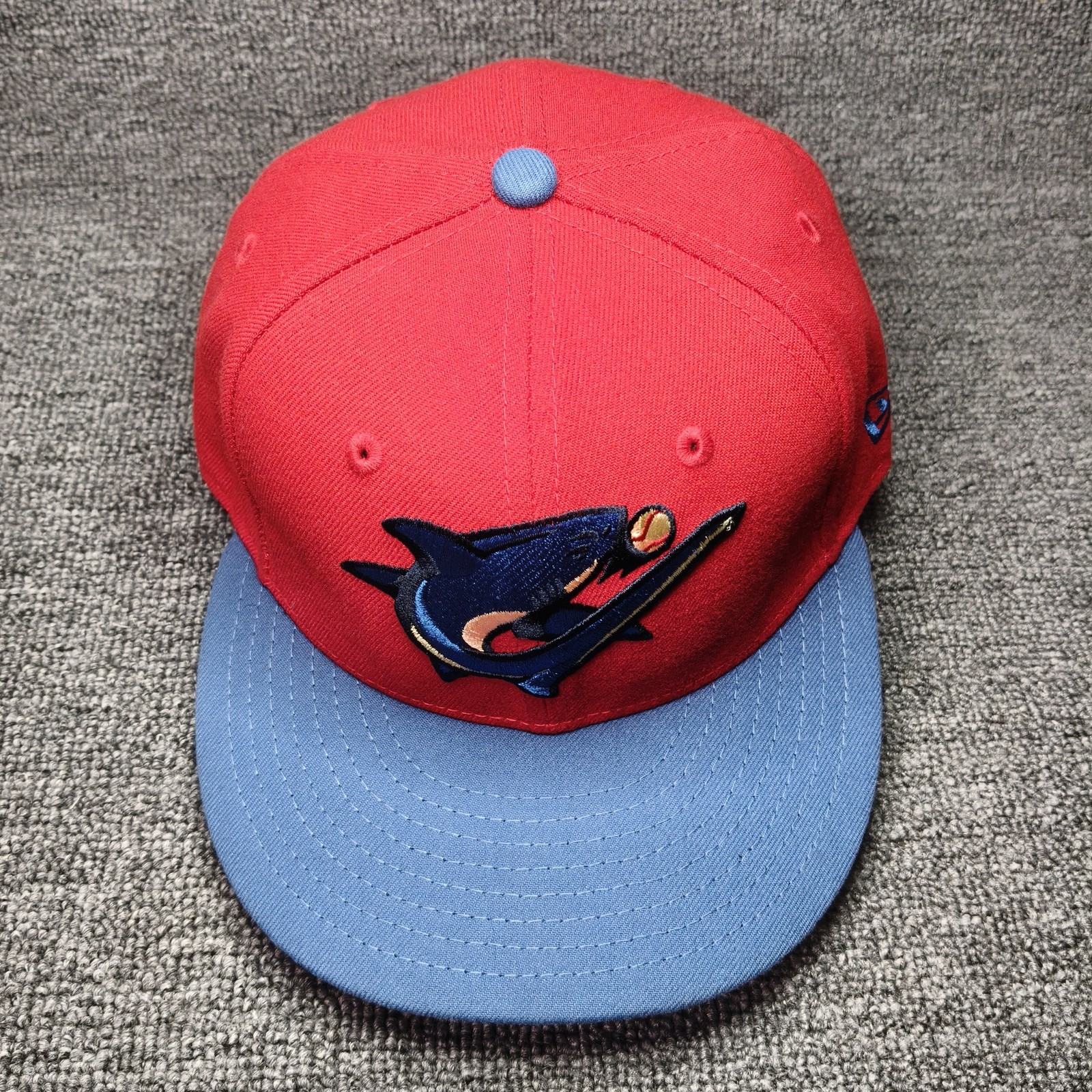 New Era Inland Empire 66ers 59FIFTY Fitted Red Blue 7 1 4 Hat