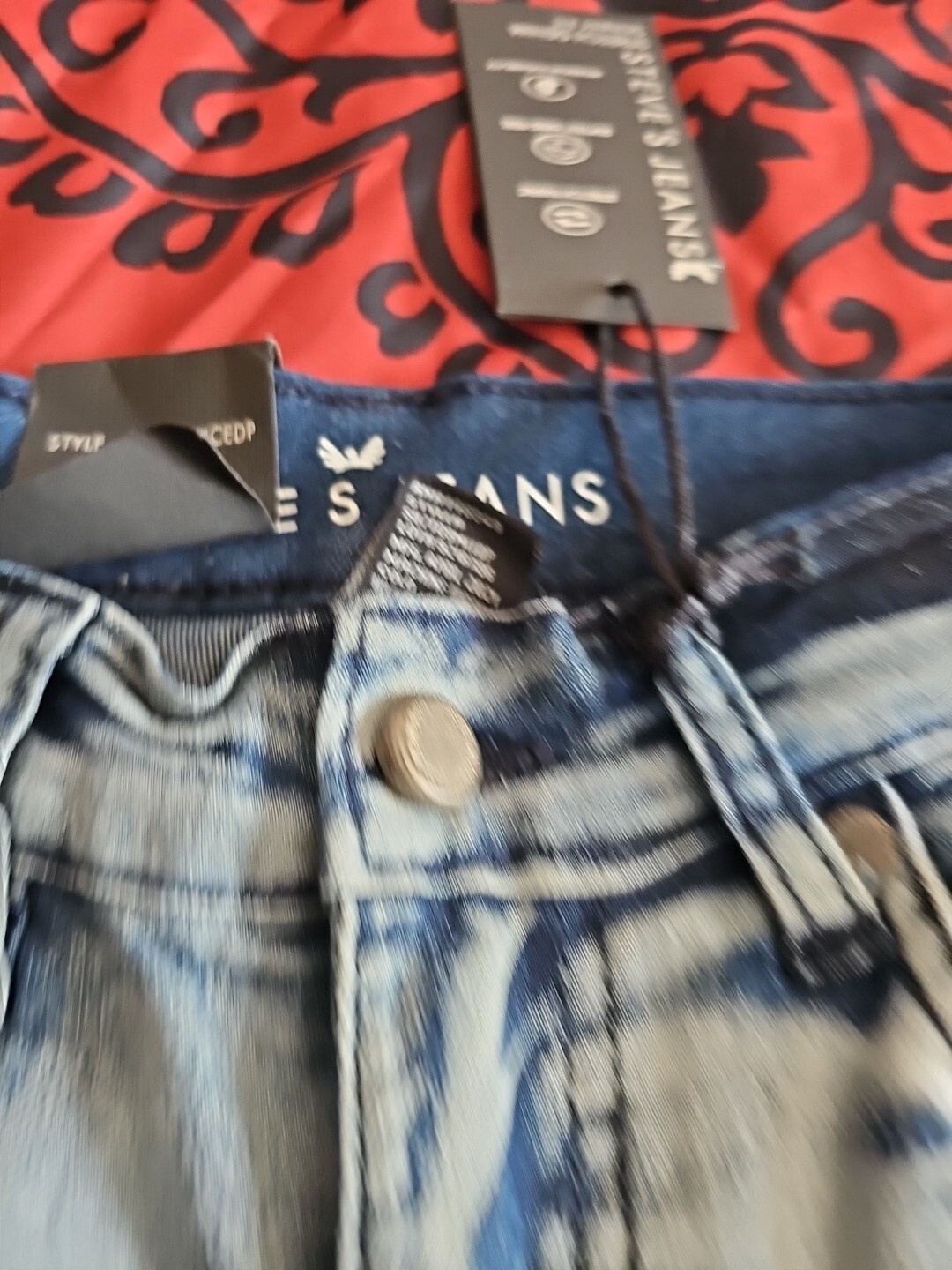 NWT Steve’s Jean’s Stretch Skinny Fit Ladies Size 10 Returns Accepted Inseam 25