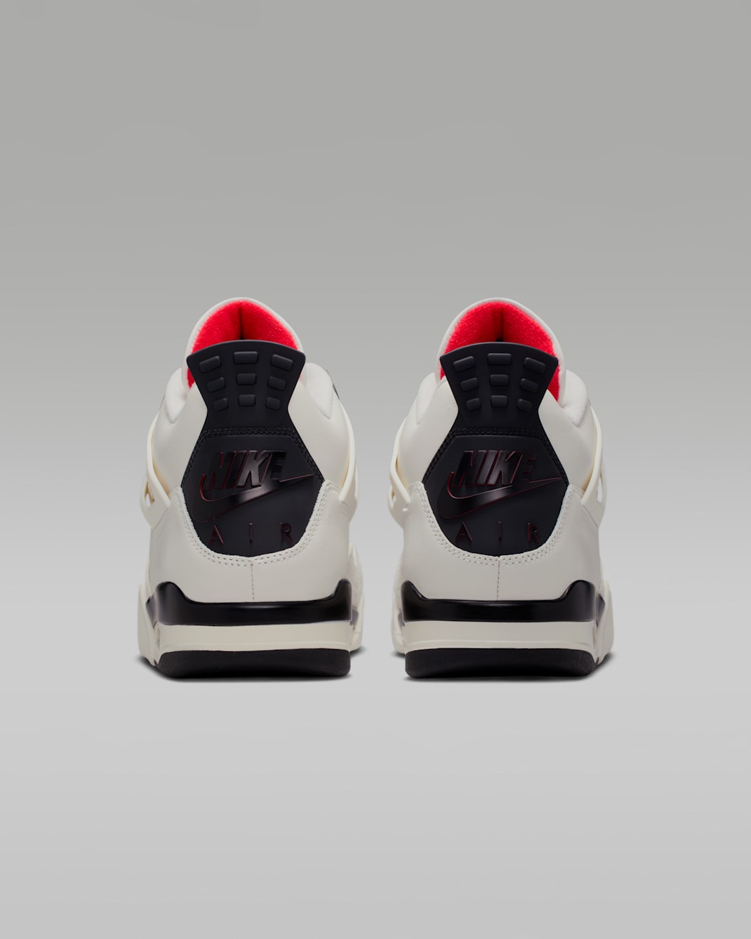Nike Air Jordan 4 Retro OG FC Shoes Sail Black University Red IM4002-100 Men’s